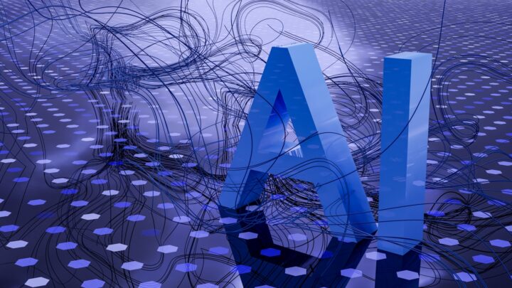 Artificial intelligence technology illustration representing autonomous AI agents and cybersecurity