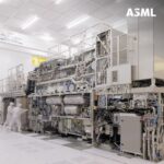ASML TWINSCAN EXE:5200B High-NA EUV lithography system in a semiconductor cleanroom