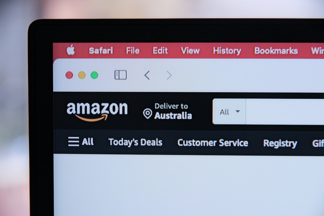 Amazon branding representing AWS partnership with Qualcomm on custom AI data-center chips
