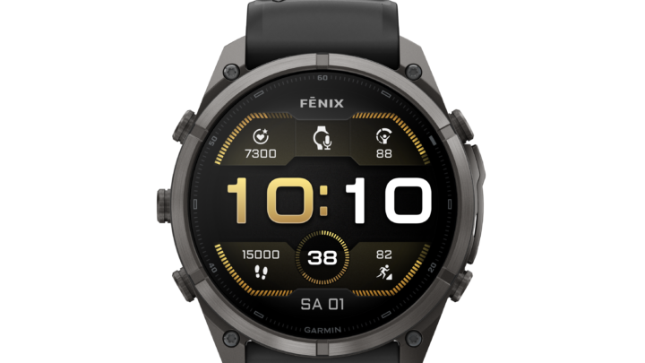 Garmin Fēnix 9 Pro 51mm smartwatch in black with titanium case