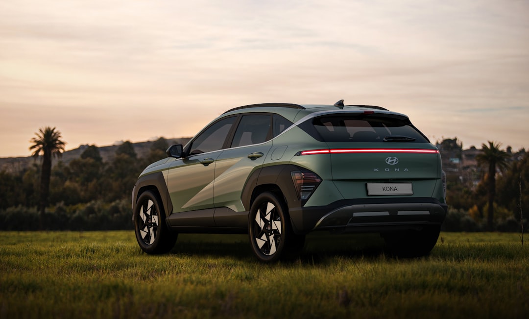 Hyundai vehicle for The Tech Boom coverage of Hyundai and NVIDIA driver assistance technology