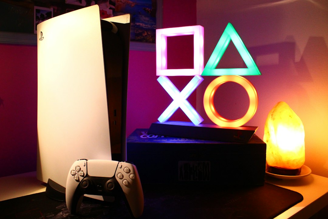 PlayStation 5 console in a gaming setup, used for The Tech Boom's Marvel's Wolverine launch coverage. Photo by Roberto Vincenzo Minasi via Unsplash.