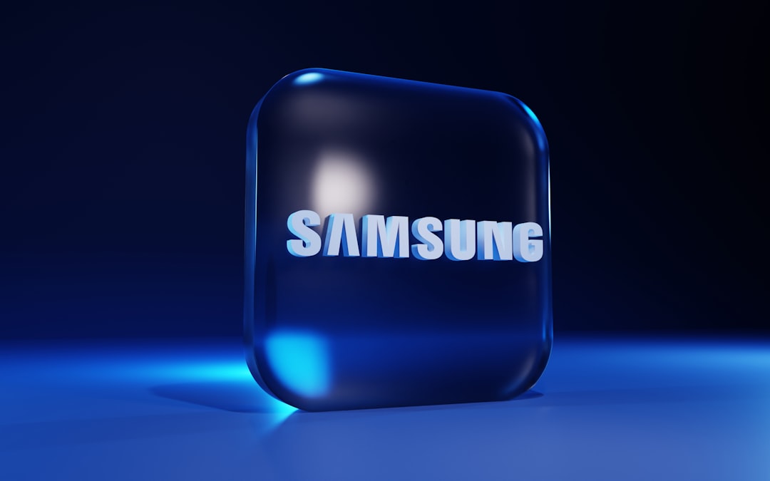 Samsung logo illustrating South Korea's semiconductor power infrastructure challenge involving Samsung Electronics and SK Hynix