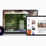 Apple devices showing Siri AI across iPhone, iPad, Mac, Apple Watch and Vision Pro