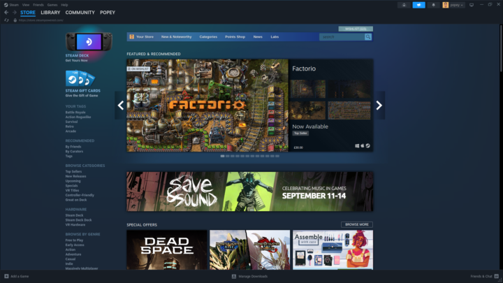 Steam Store interface illustrating Steam age verification changes for Australian users