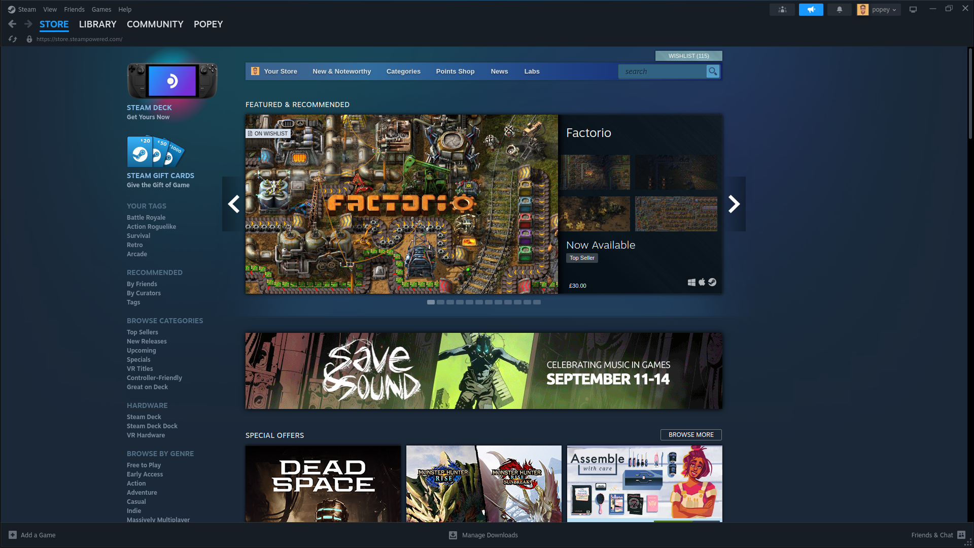 Steam Store interface illustrating Steam age verification changes for Australian users