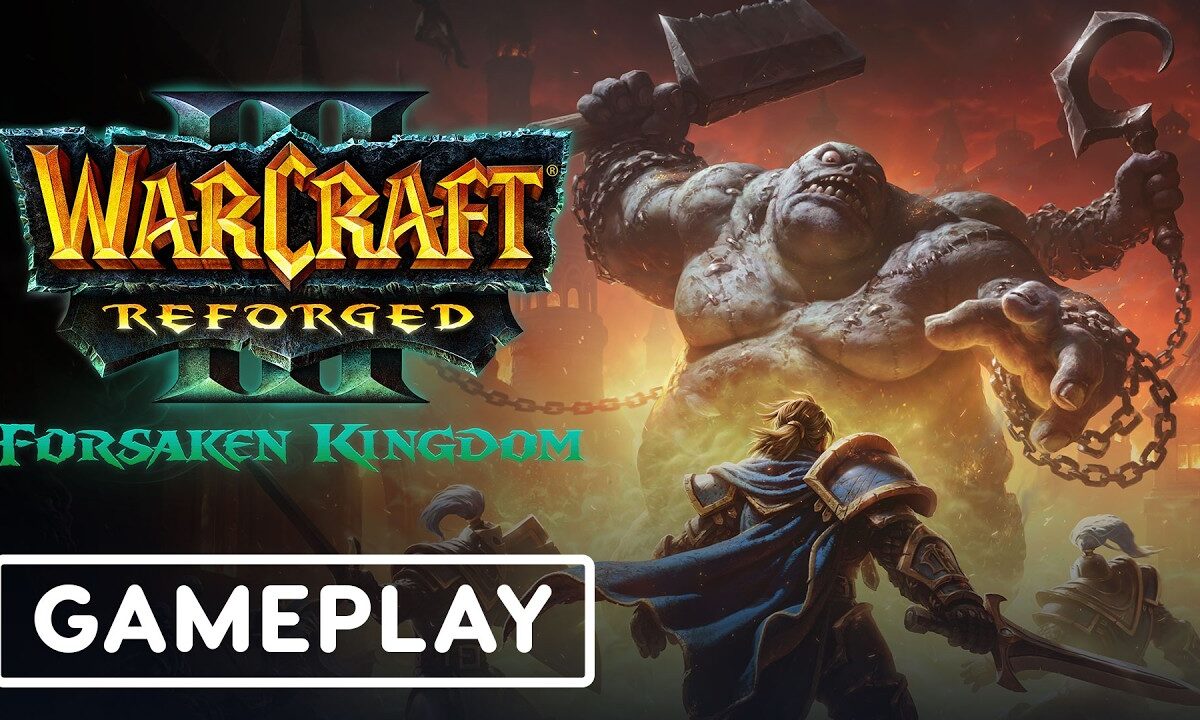 Warcraft III Reforged Forsaken Kingdom gameplay trailer shown at BlizzCon 2026