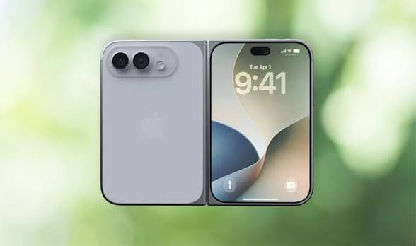 Concept image illustrating Apple's reported iPhone Duo foldable