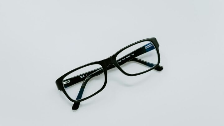 Black-framed glasses illustrating the rise of AI smart glasses in Australia