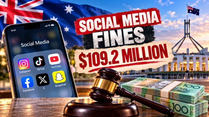 Australia raises social media fines to $109.2 million for technology companies breaching under-16 account restrictions