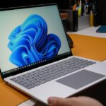 Windows laptop on a home office desk illustrating Windows 10 extended security updates for Australian users